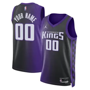 Maillot Homme Sacramento Kings Personnalisé Statement Edition 2023-24 Swingman