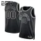 Maillot Enfant San Antonio Spurs Personnalisé Classic Edition 2022-23 Noir Swingman