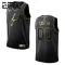 Maillot Enfant San Antonio Spurs Personnalisé Golden Edition Noir Swingman