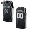 Maillot Enfant San Antonio Spurs Personnalisé Icon Edition Noir Swingman