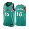 Maillot Homme San Antonio Spurs Jeremy Sochan 10 City Edition 2022-23 Teal Swingman