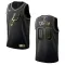 Maillot Homme San Antonio Spurs Personnalisé Golden Edition Noir Swingman