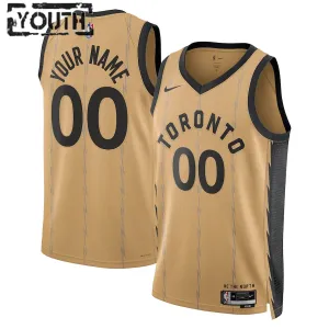 Maillot Enfant Toronto Raptors Personnalisé City Edition 2023-24 Swingman