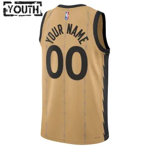 Maillot Enfant Toronto Raptors Personnalisé City Edition 2023-24 Swingman