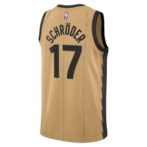 Maillot Homme Toronto Raptors Dennis Schroder City Edition 2023-24 Swingman