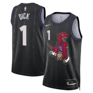 Maillot Homme Toronto Raptors Grady Dick City Edition 2024-25 Noir Swingman