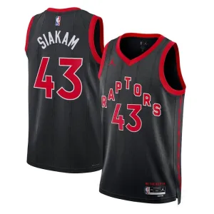 Maillot Homme Toronto Raptors Pascal Siakam 43 Statement Edition Noir Swingman