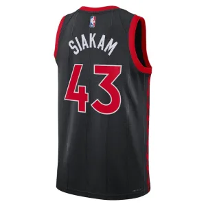 Maillot Homme Toronto Raptors Pascal Siakam 43 Statement Edition Noir Swingman