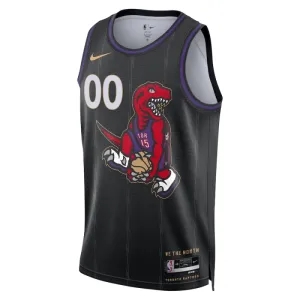 Maillot Homme Toronto Raptors Personnalisé City Edition 2024-25 Noir Swingman
