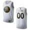 Maillot Homme Toronto Raptors Personnalisé Golden Edition Blanc Swingman