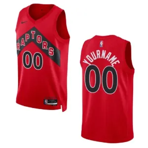 Maillot Homme Toronto Raptors Personnalisé Icon Edition Rouge Swingman