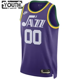 Maillot Enfant Utah Jazz Clarkson Classic Edition 2023-24 Violet Swingman