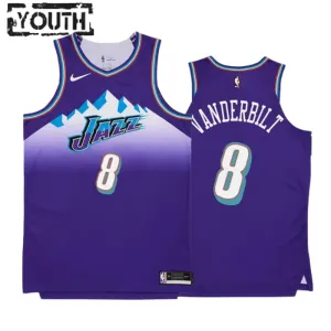 Maillot Enfant Utah Jazz Jarred Vanderbilt 8 Classic Edition 2022-23 Violet Swingman Maillot Enfant Utah Jazz Jarred Vanderbilt 8 Classic Edition 2022-23 Violet Swingman