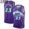 Maillot Enfant Utah Jazz Lauri Markkanen 23 Classic Edition 2022-23 Violet Swingman