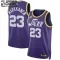 Maillot Enfant Utah Jazz Lauri Markkanen Classic Edition 2023-24 Violet Swingman