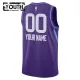 Maillot Enfant Utah Jazz Personnalisé City Edition 2024-25 Violet Swingman