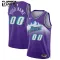 Maillot Enfant Utah Jazz Personnalisé Classic Edition 2022-23 Violet Swingman