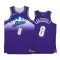 Maillot Homme Utah Jazz Jarred Vanderbilt 8 Classic Edition 2022-23 Violet Swingman