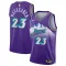 Maillot Homme Utah Jazz Lauri Markkanen 23 Classic Edition 2022-23 Violet Swingman
