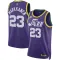 Maillot Homme Utah Jazz Lauri Markkanen Classic Edition 2023-24 Violet Swingman