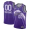 Maillot Homme Utah Jazz Personnalisé City Edition 2023-24 Violet Swingman