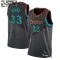 Maillot Enfant Washington Wizards Kyle Kuzma City Edition 2023-24 Noir Swingman