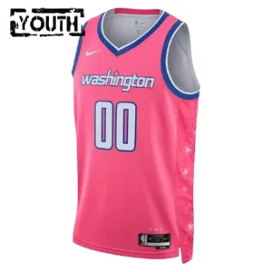 Maillot Enfant Washington Wizards Personnalisé City Edition 2022-23 Rose Swingman