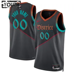 Maillot Enfant Washington Wizards Personnalisé City Edition 2023-24 Swingman