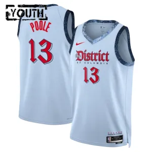 Maillot Enfant Washington Wizards Poole City Edition 2024-25 Bleu Swingman