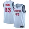 Maillot Homme Washington Wizards Kyle Kuzma City Edition 2024-25 Bleu Swingman