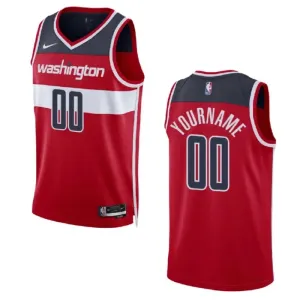 Maillot Homme Washington Wizards Personnalisé Icon Edition Rouge Swingman