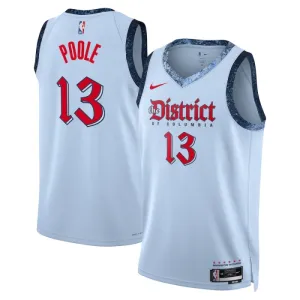 Maillot Homme Washington Wizards Poole City Edition 2024-25 Bleu Swingman