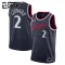 Maillot Enfant LA Clippers Kawhi Leonard Icon Edition 2024-25 Navy Swingman