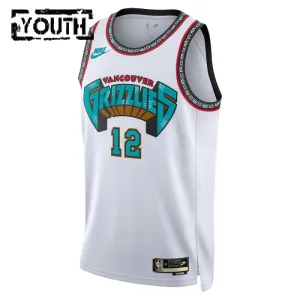 Maillot Enfant Memphis Grizzlies Ja Morant Classic Edition 2024-25 Blanc Swingman