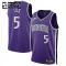 Maillot Enfant Sacramento Kings De Aaron Fox Classic Edition 2024-25 Violet Swingman