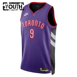 Maillot Enfant Toronto Raptors RJ Barrett Classic Edition 2024-25 Violet Swingman