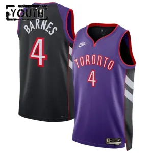 Maillot Enfant Toronto Raptors Scottie Barnes Classic Edition 2024-25 Violet Swingman