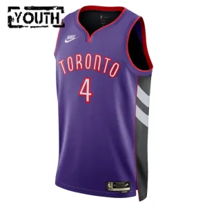 Maillot Enfant Toronto Raptors Scottie Barnes Classic Edition 2024-25 Violet Swingman