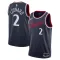 Maillot Homme LA Clippers Kawhi Leonard Icon Edition 2024-25 Navy Swingman