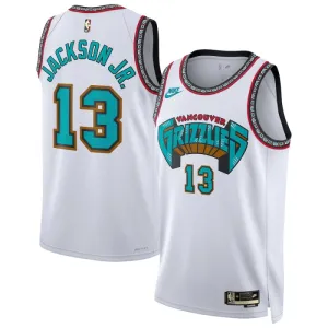 Maillot Homme Memphis Grizzlies Jaren Jackson JR Classic Edition 2024-25 Blanc Swingman