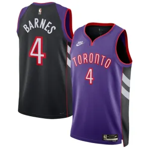 Maillot Homme Toronto Raptors Scottie Barnes Classic Edition 2024-25 Violet Swingman