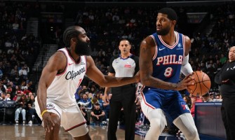 Le premier match de la saison de Paul George l'opposait aux Los Angeles Clippers