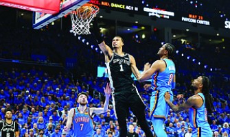Les San Antonio Spurs ont été le plus grand obstacle sur le chemin de la victoire pour le Oklahoma City Thunder